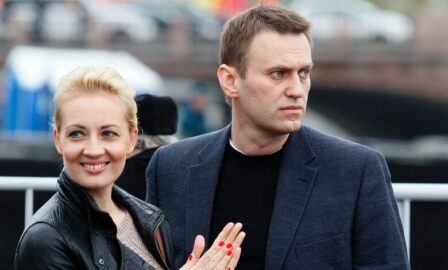 Navalny con la moglie Yulia Navalnya