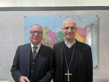 Saverio Continella e vescovo Antonino Raspanti