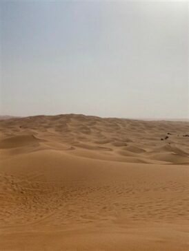 deserto rosso di Dubai