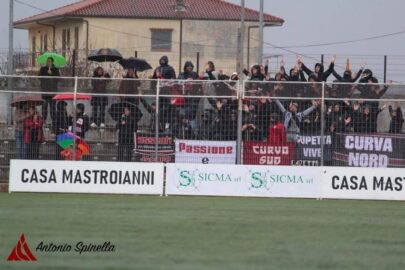 Gioiese-Acireale, gli ultras granata