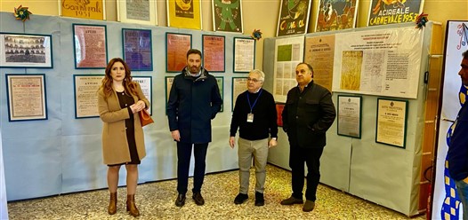 inaugurazione mostra filatelica carnevale Acireale