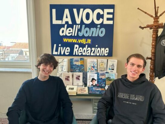 Giuseppe Greco e Giorgio Amantia Studenti Comune Acireale