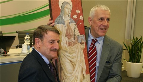 premio santa Chiara 2024 a Giacomo Poretti