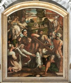 Salita al Calvario, opera di Jacopo Vignerio