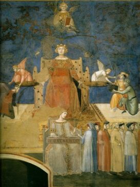 Lorenzetti, affresco sulla giustizia