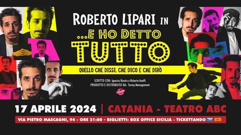 Roberto Lipari a Catania