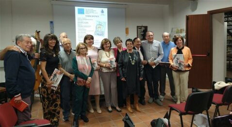 gruppo alla presentazione di Versi di pace