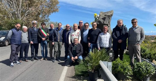 inaugurazione strada intitolata a Santisteban