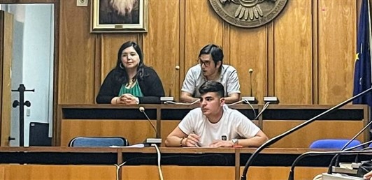 il presidente della consulta giovanile Simone Indelicato
