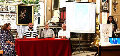 conferenza restauro dipinto vergine del monte carmelo