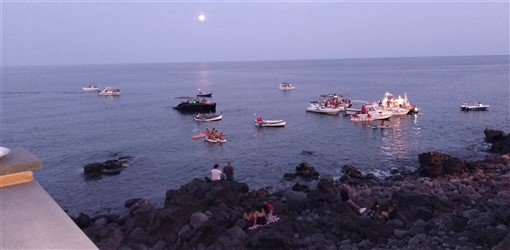 Festa di santa Tecla celebrata in mare