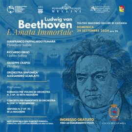 locandina concerto teatro Massimo CT