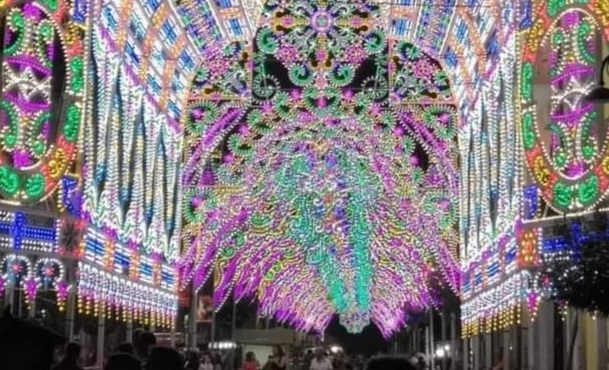 luminarie a Valverde