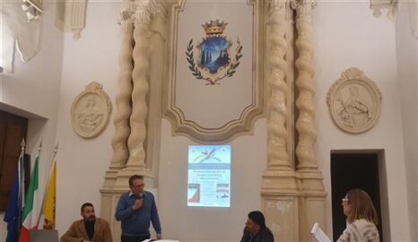 presentazione libri a Palazzo Riggio