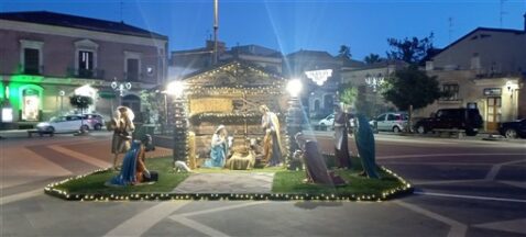 presepe di sera