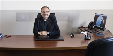 Don Antonino Sapuppo direttore dello Studio Teologico San Paolo