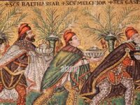 Mosaico raffigurante i Magi in Sant’Apollinare Nuovo in Ravenna
