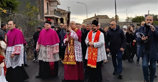 Peregrinatio Velo di sant'Agata a Bongiardo