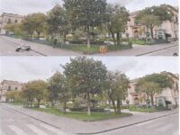 Piazza Garibaldi prima e dopo la riqualificazione
