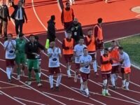 Festa granata a fine partita