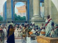 La liberta Fecenia Ispala denuncia  l’associazione dei Baccanali