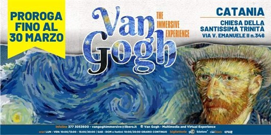 locandina proroga mostra Van Gogh