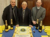 Mons Agostino Russo Francesco Copani e don Marco Catalano