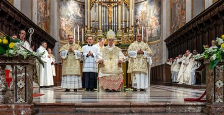 Acireale / Sebastiano Mauro ordinato diacono dal vescovo Raspanti