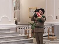 Trombettiere alla commemorazione vittime naufragio Oria