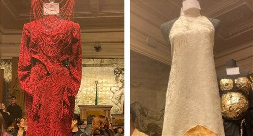 abiti mostra Mater Agata