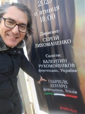 Il maestro Denaro a Odessa