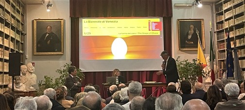 Acireale / Presentata la rivista della Biennale di Venezia, “resuscitata” dopo 53 anni