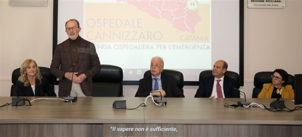 Ospedale Cannizzaro / In sinergia con l’università Kore di Enna