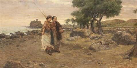 Francesco Mancini, paesaggio