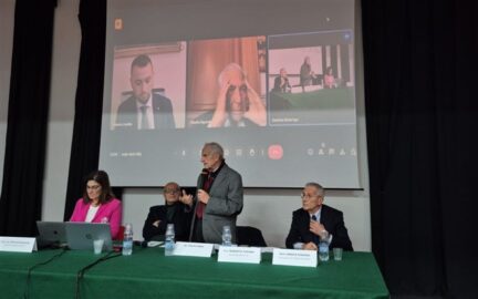 relatori incontro su Rosario Romeo