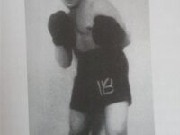 Mario figlio dell’autrice quando praticava laboxe