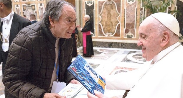 Papa Francesco e Giuseppe Vecchio