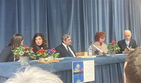 relatori della presentazione libro di Santo Toscano