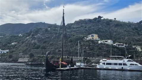 Il veliero di Ulisse a Porto PIgnataro