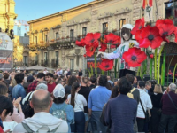 Festa dei fiori piazza Duomo Acireale