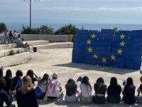Giovani alla festa dell’Europa