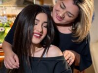 Karola Fichera con la madre Jenny Spoto