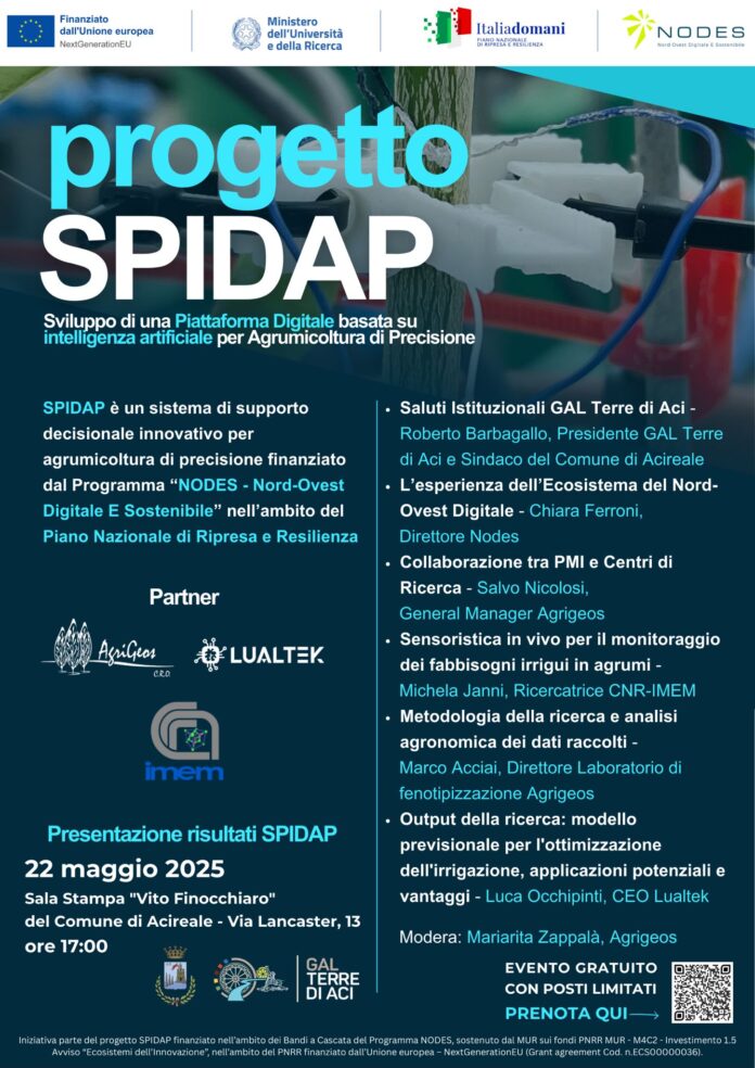 GAL Aci progetto SPIDAP