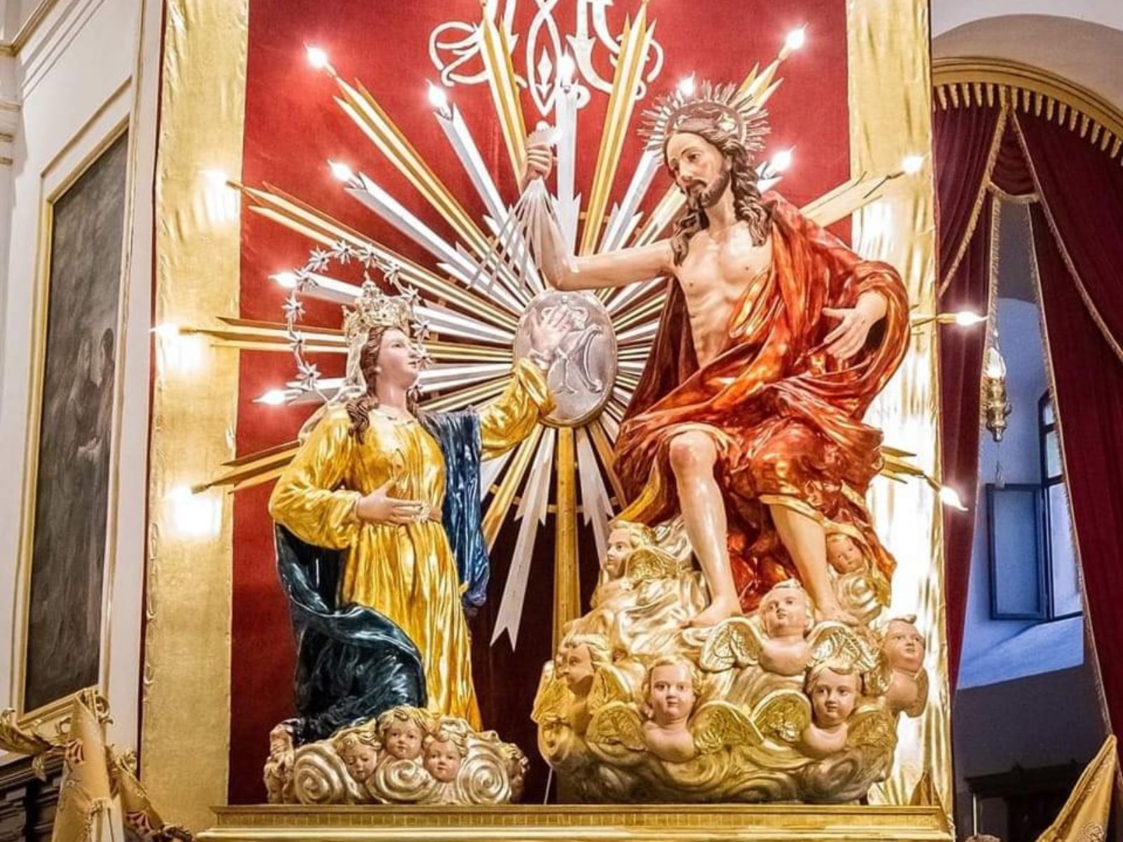modica madonna delle grazie statua