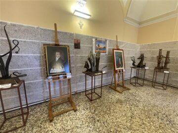 opere di Pippo Contarino in esposizione