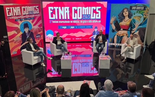 presentazione Etna Comics 2025