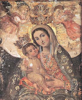 santuario madonna valverde effige