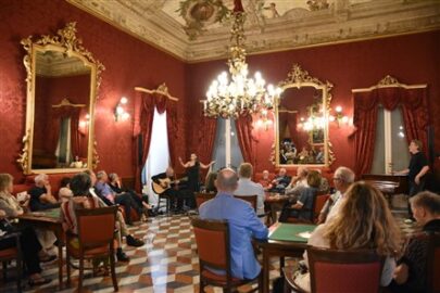 Esibizione dei musicisti