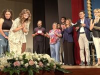 Teatro scolastico un momento della premiazione