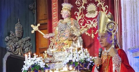 Mons Raspanti e santa Venera